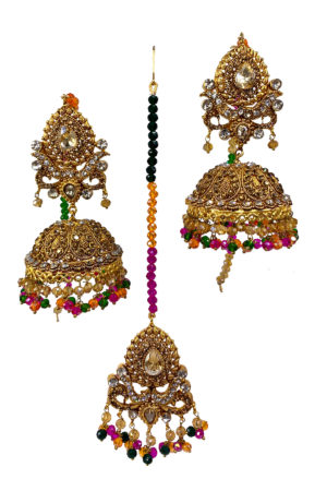 Mastani Jhumky and Tikka - Swavo Collection