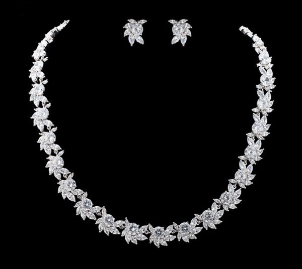 Sophia Palladium Plated CZ Set - Image 3