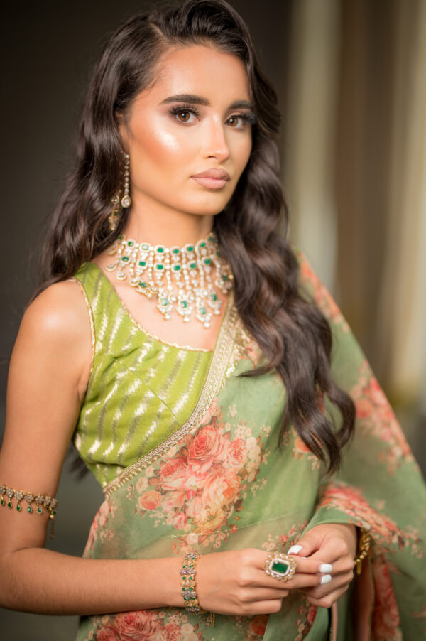 Beaumont Emerald Choker Set